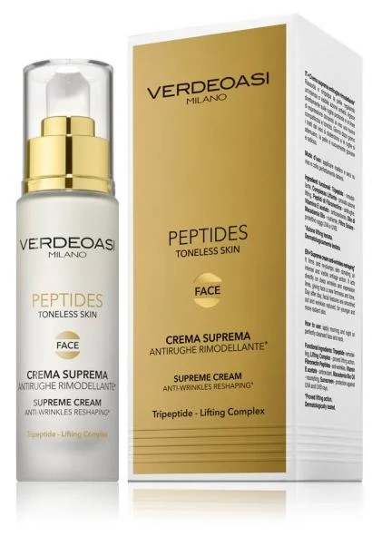 Моделирующий премиум-крем против морщин с пептидами / Supreme cream anti-wrinkles reshaping / Verdeoasi 