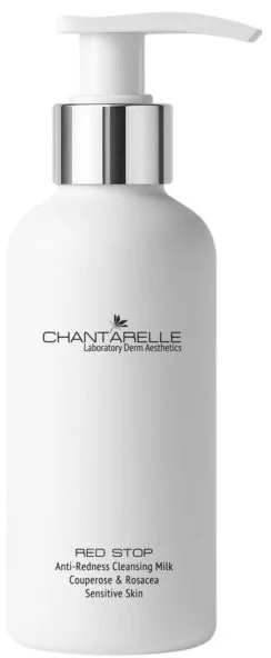 Очищуюче молочко для чутливої шкіри, шкіри з куперозом / Anti-Redness Cleansing Milk / Chantarelle