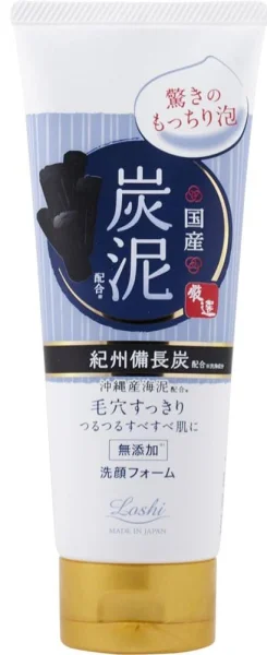 Очищающая пенка Loshi Charcoal Mud Face Wash / Cosmetex Roland купить