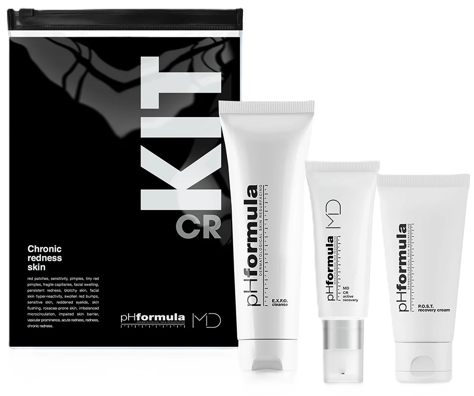Набір для домашнього догляду. Розацеа MD / MD CR HOMECARE KIT / pHformula