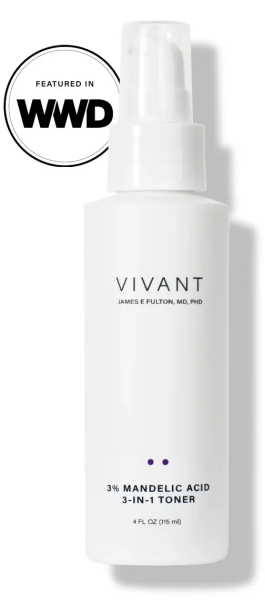 Тоник с 3% миндальной кислотой / 3% Mandelic Acid 3-in-1 Toner / Vivant