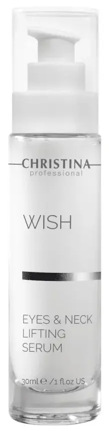 Ліфтинг-сироватка для шкіри навколо очей та шиї / Wish / CHRISTINA