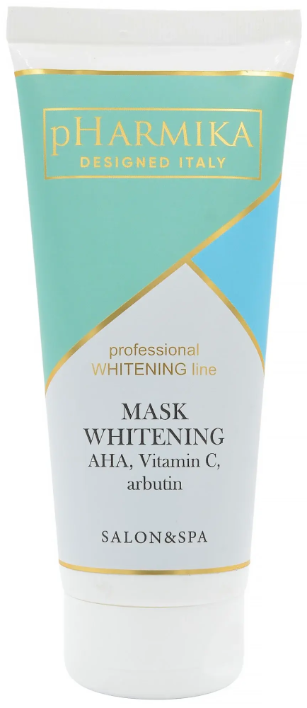 Відбілююча маска з вітаміном С, АНА, арбутином / Vitamin C Whitening Mask / pHarmika