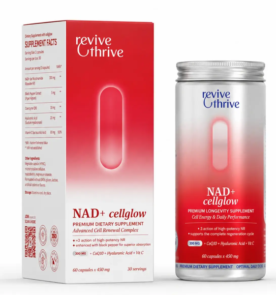 NAD+ cellglow – longevity-формула / Revive & Thrive