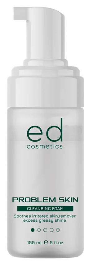 Очищаюча пінка для проблемної шкіри / PROBLEM SKIN CLEANSING FOAM / ED Cosmetics