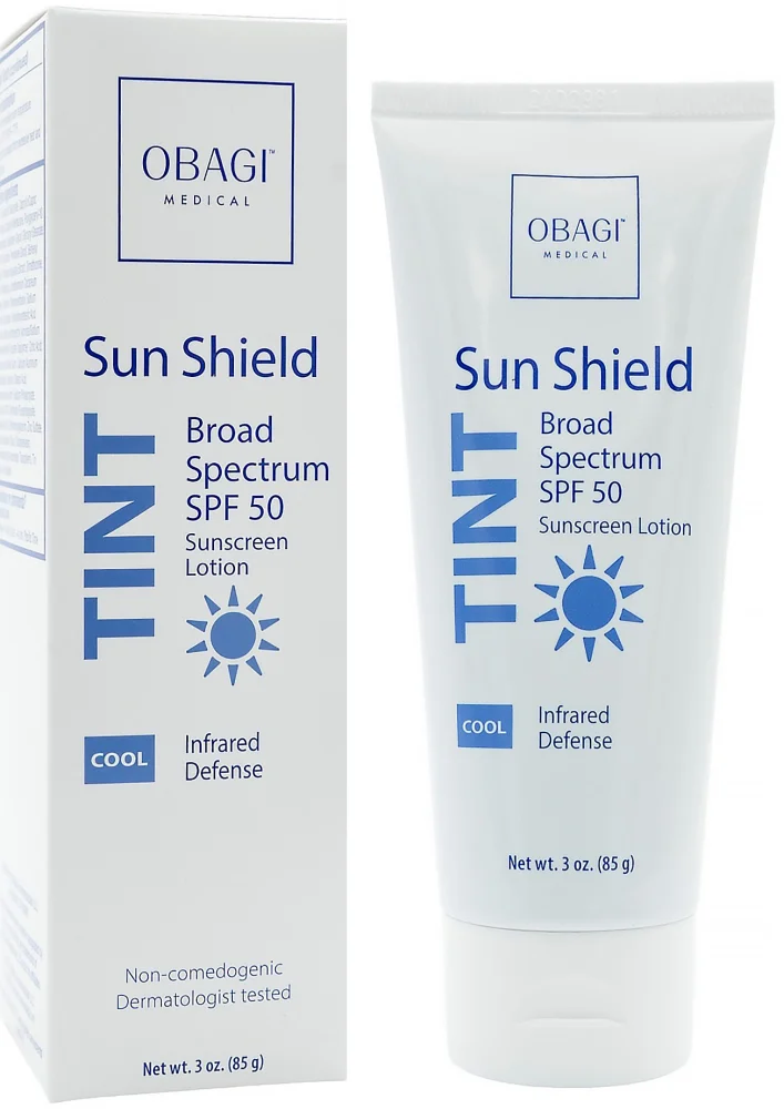 Тонований сонцезахисний крем із холодним відтінком / TINT BROAD SPECTRUM SPF 50 COOL / Obagi Medical