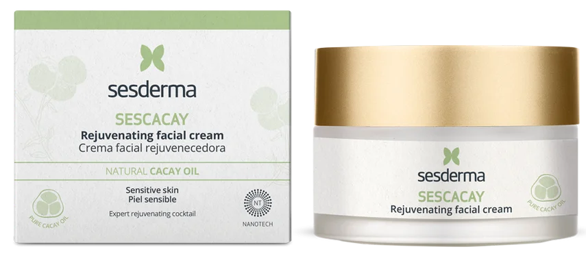 Омолоджуючий крем для обличчя / Rejuvenating Facial Cream Sescacay / Sesderma
