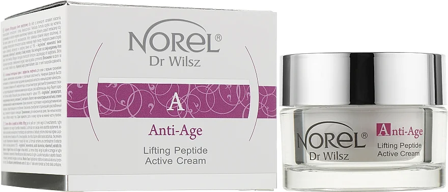 Пептидний активний ліфтинг крем / Anti-Age Lifting Peptide Active cream / Norel
