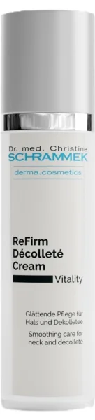 Разглаживающий крем для шеи и декольте / ReFirm Décolleté Cream / Dr. Schrammek