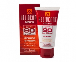 Солнцезащитный крем SPF90+ для нормальной и сухой кожи Heliocare / HELIOCARE ULTRA CREAM SPF90+ / Cantabria Labs