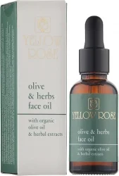 Питательное масло для лица с органическим оливковым маслом / Olive & Herbs Oil / Yellow Rose