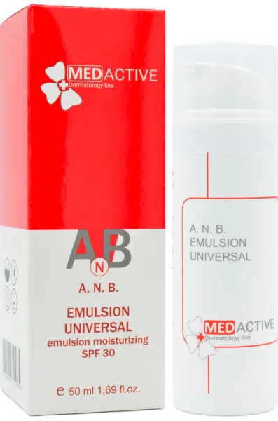 Универсальная увлажняющая эмульсия SPF 30 / A. N. B. EMULSION UNIVERSAL emulsion moisturizing SPF 30 ph – 6,0 -7,0 /  Medactive купить