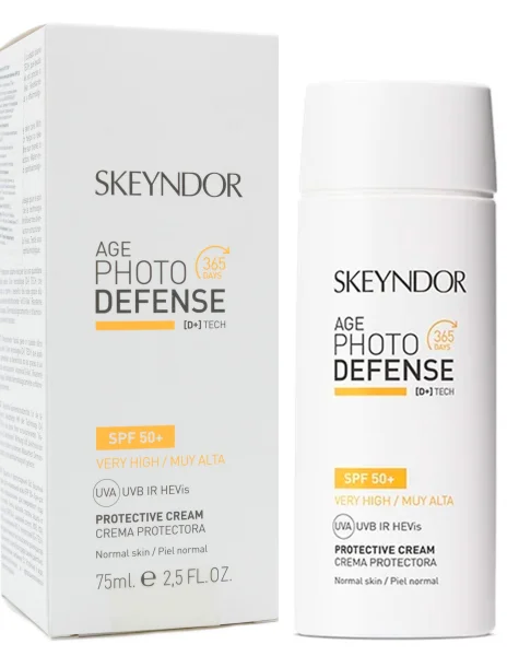 Защитный крем SPF 50+ / Protective cream SPF 50+ Age Photo Defense / Skeyndor