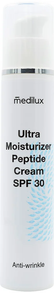 Зволожуючий крем пептид / Ultra Moisturizer Peptide Cream SPF 30  / Medilux