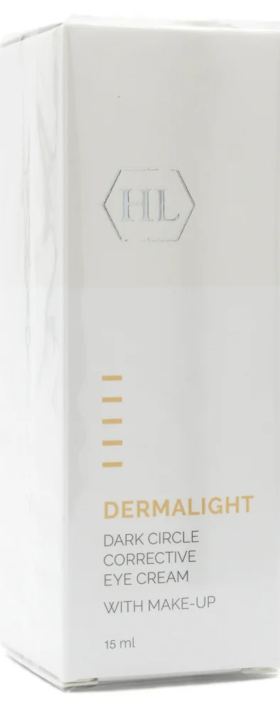 Коригуючий крем для повік з тоном / DERMALIGHT CORRECTIVE EYE CREAM with MAKE-UP / Holy Land