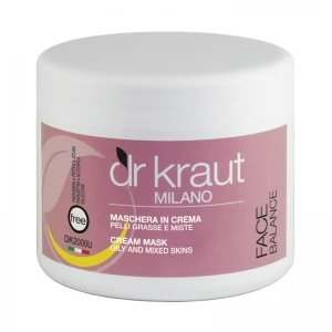 Кремова маска для жирної та комбінованої шкіри / Cream mask oily skins / Dr.Kraut