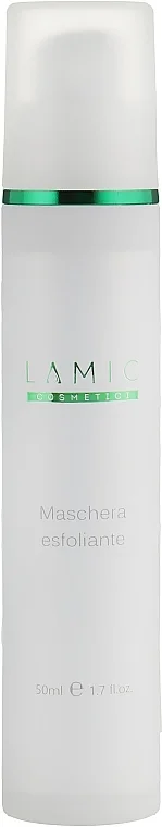 Маска-ексфоліант "Maschera esfoliante", пілінг з фруктовими кислотами / Lamic Cosmetici