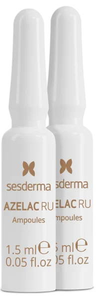 Интенсивная депигментирующая сыворотка с азелаиновой кислотой / Azelac Ru Depigmenting Ampoules / Sesderma