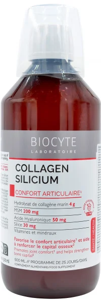 Поддерживает и защищает здоровье суставов / COLLAGEN SILICIUM / Biocyte купить