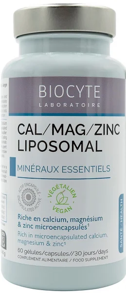 Комплекс кальция, магния и цинка / Cal/Mag/Zinc Liposomal / Biocyte купить