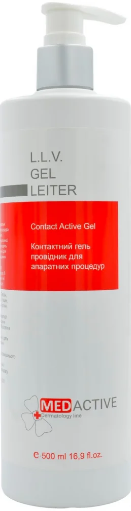 Контактний гель провідник для апаратних процедур / L.L.V. GEL LEITER ph – 7,0 / Medactive купить
