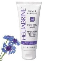 Глибоко очищуюча  маска для жирної шкіри з комплексом Silk Lipesters / PURIFYING MASK for oily skin / Heliabrine