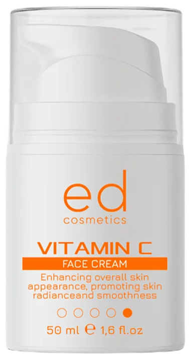 Крем для обличчя з вітаміном С / VITAMIN C FACE CREAM / ED Cosmetics