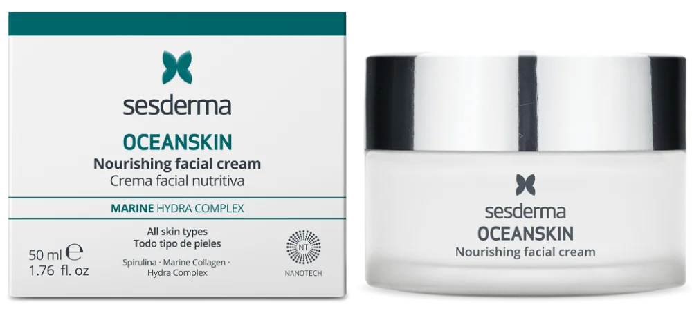 Поживний крем для обличчя / Oceanskin / Sesderma
