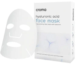 Неткана маска на основі гіалуронової кислоти / Face Mask With Hyaluronic Acid / Croma