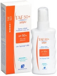 Cолнцезахисне молочко для обличчя і тіла SPF50 + / BIOGENA TAE SPF50 + SPRAY