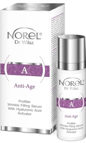 Сироватка для заповнення зморшок із гіалуроновою кислотою / ProFiller – Wrinkle lifting serum with hyaluronic acid activator / Norel