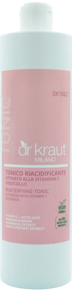 Балансуючий тонік з вітаміном С / Reacidifying tonic with vitamin C / Dr.Kraut