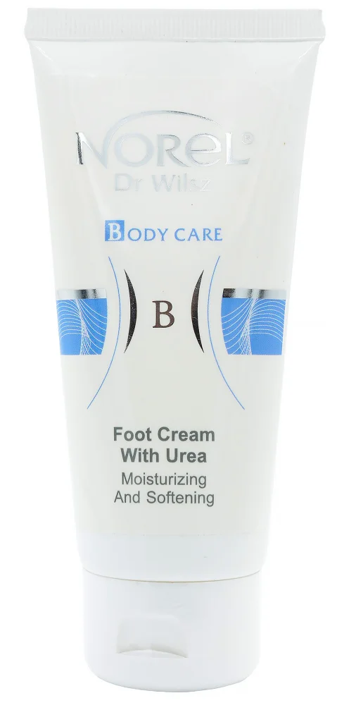 Зволожуючий і пом'якшувальний крем для ніг із сечовиною / Moisturizing and softening foot cream with urea / Norel