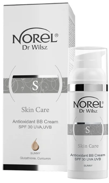 Антиоксидантний BB-крем, SPF 30, UVA / Skin Care BB Cream SPF-30 Sunny / Norel