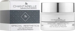 Антбактеріальний крем з сріблом / Cover Cream SPF50 UVA / UVB Silver Anti-Bacterial Photoprotect / Chantarelle