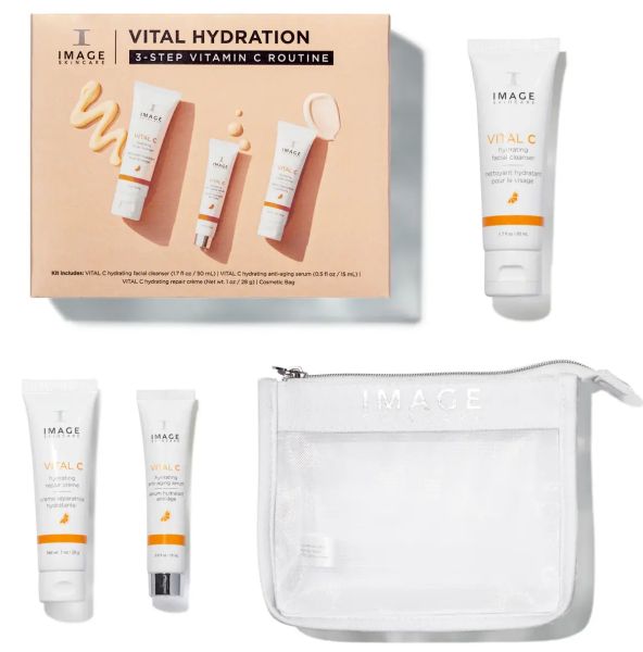 Набор для глубокого увлажнения кожи Vital C / Vital Hydration 3-Step Vitamin C Routine / Image Skincare купить
