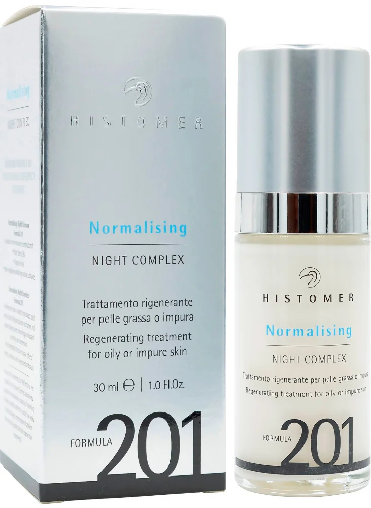 Нормалізуючий  нічний концентрат для жирної шкіри / FORMULA 201 Normalising Night Complex / Histomer