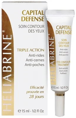 Крем-контур для догляду за шкірою навколо очей / CAPITAL DEFENSE eye contour treatment / Heliabrine