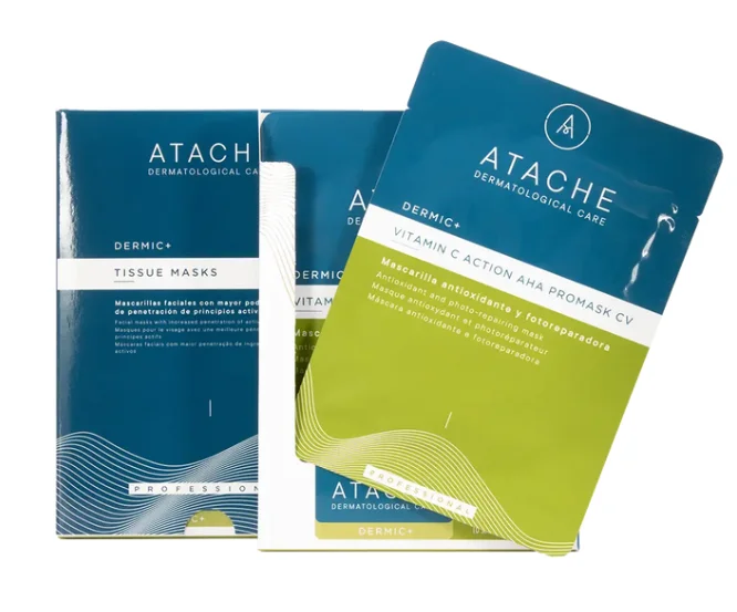 Антиоксидантна маска глобальної дії / Vitamin C Action AHA PROMASK CV / Atache