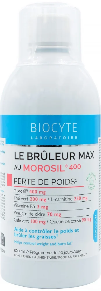 Контролює вагу та спалює жир / LE BRULEUR MAX AU MOROSIL / Biocyte
