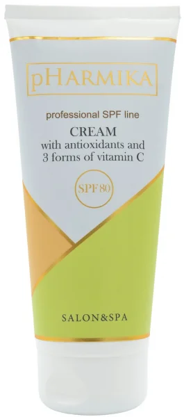 Крем SPF 80 с антиоксидантами и витамином С / Cream SPF 80 with antioxidants and 3 forms of vitamin C / pHarmika купить
