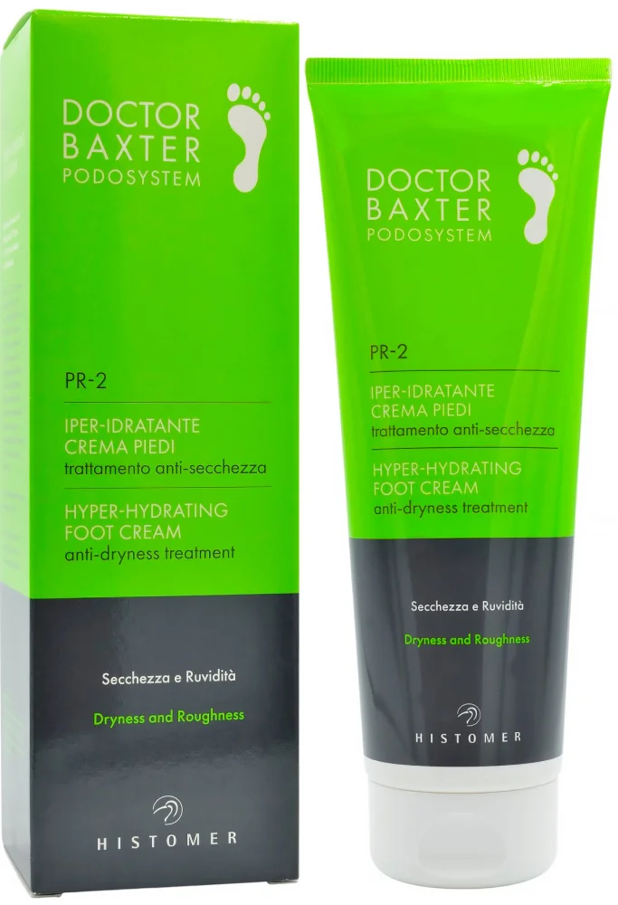 Глибоко зволожуючий крем для стоп / Hyper-hydrating foot cream PR - 2 Doctor Baxter Podosystem / Histomer