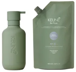 Шампунь для поддержания холодных оттенков + емкость для наполнителя / So Pure Cool Shampoo / Keune