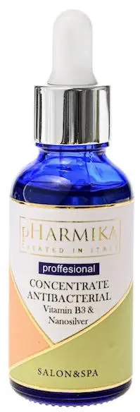 Антибактериальный концентрат с витамином В3 и наносеребром / Antibacterial concentrate Vitamin B3 & Nanosilver / pHarmika