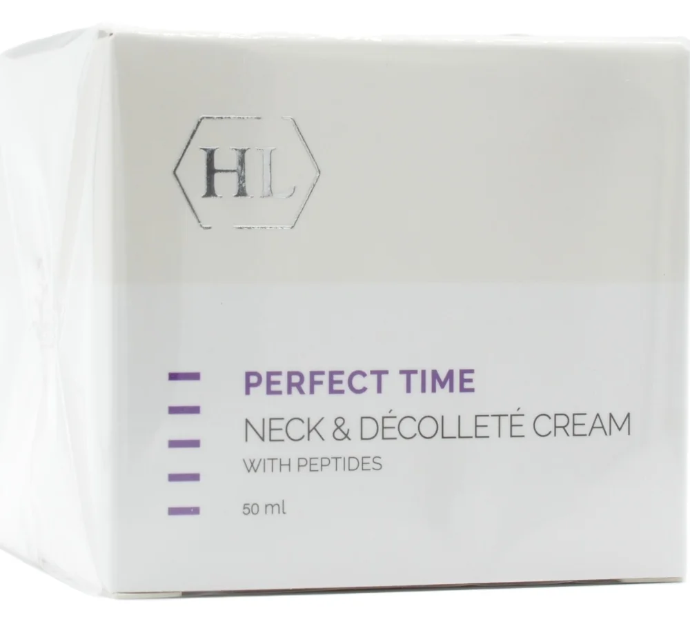 Крем для шиї та декольте з ліпопептидами / PERFECT TIME NECK & DECOLLETE CREAM / Holy Land