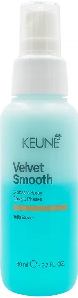 Двухфазный спрей для разглаживания и смягчения волос / NEW Velvet Smooth 2Phase Spray - TRAVEL SIZE / KEUNE