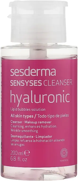 Гиалуроновый лосьон для очищения кожи /  Sensyses Hyaluronic / Sesderma