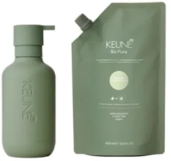 Очищающий шампунь + емкость для наполнителя / So Pure Clarify Shampoo / Keune