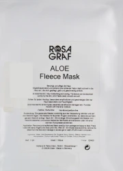 Флісова маска з алое / Aloe Fleece Mask / Rosa Graf