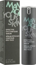 Сироватка для шкіри навколо очей / EFFECTIVE EYE CONTOUR SERUM / Dr. Spiller